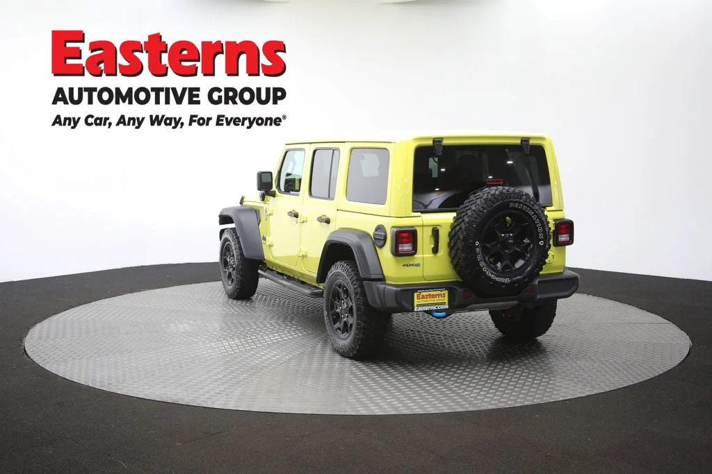 Used 2023 Yellow Jeep Willys 4xe image 65
