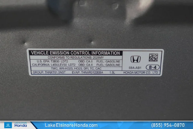Used 2026 Solar Silver Metallic Honda LX image 31