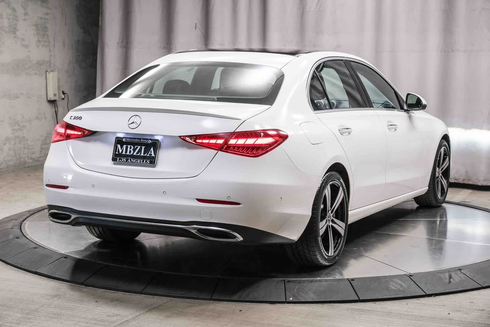 Certified Used 2023 Polar White Mercedes-Benz C 300 image 4