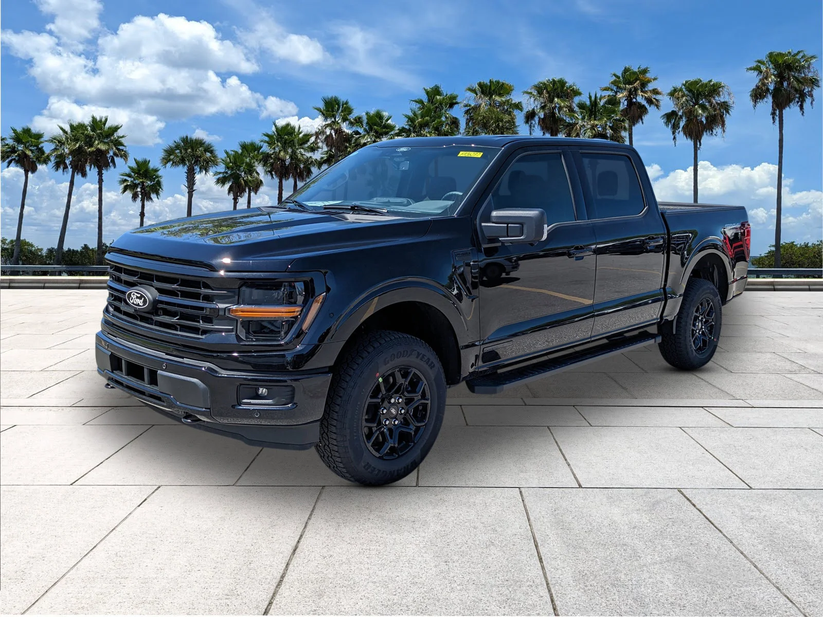 New 2026 Agate Black Metallic Ford XLT image 3