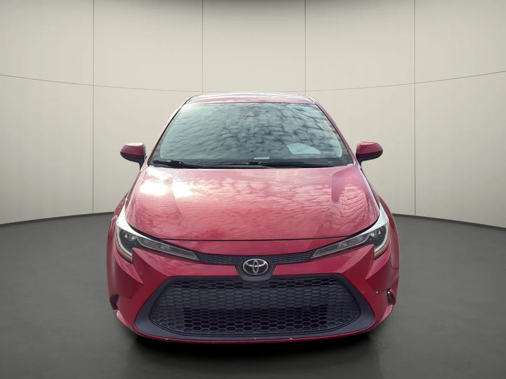 Used 2020 Red Toyota LE image 2