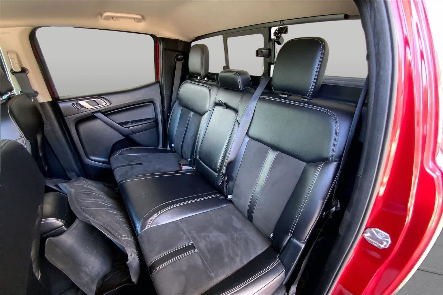 Used 2021 Rapid Red Metallic Tinted Clearcoat Ford LARIAT image 20