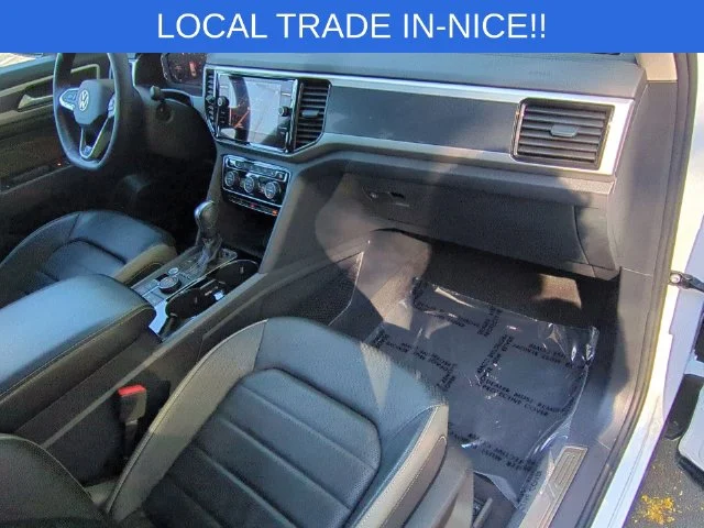 Used 2023 White Volkswagen 3.6L V6 SEL Premium R-Line image 40