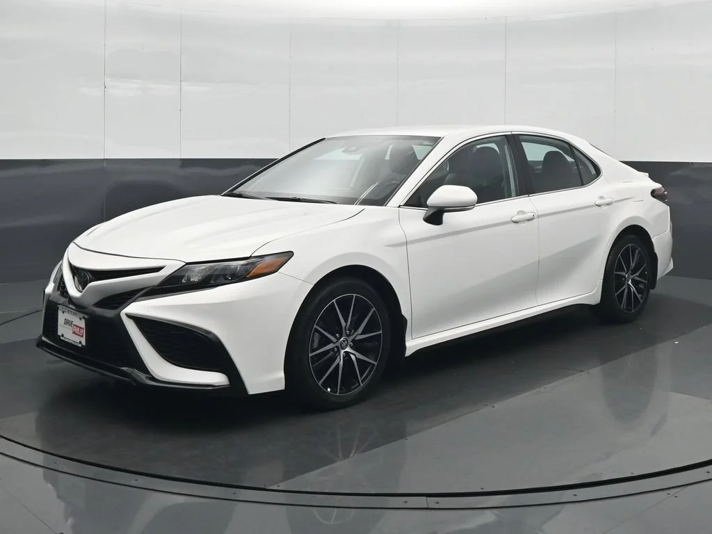 Used 2024 White Toyota SE image 2