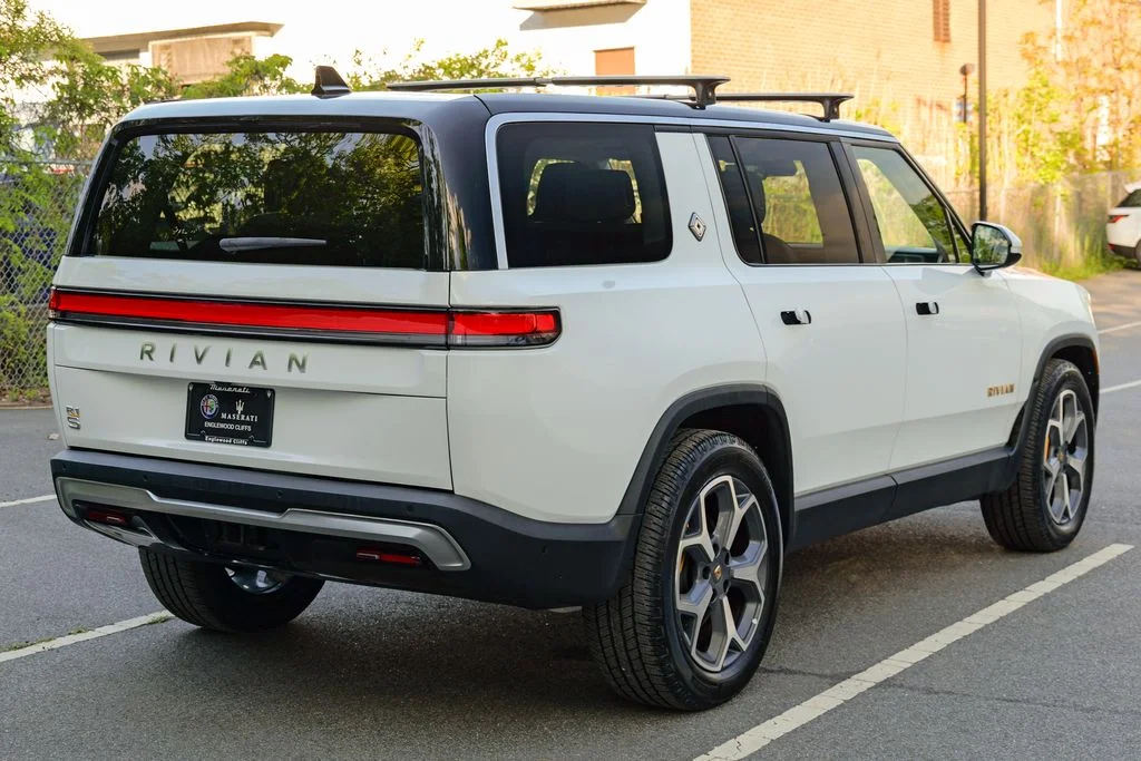 Used 2024 Glacier White Rivian Adventure image 7