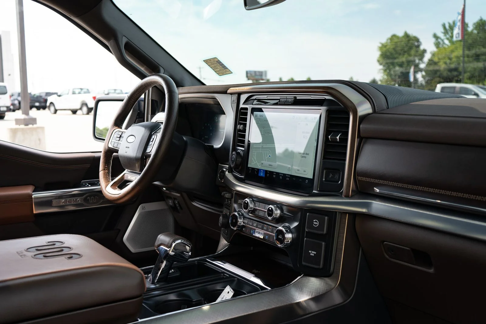 Used 2025 Blue Ford King Ranch image 48