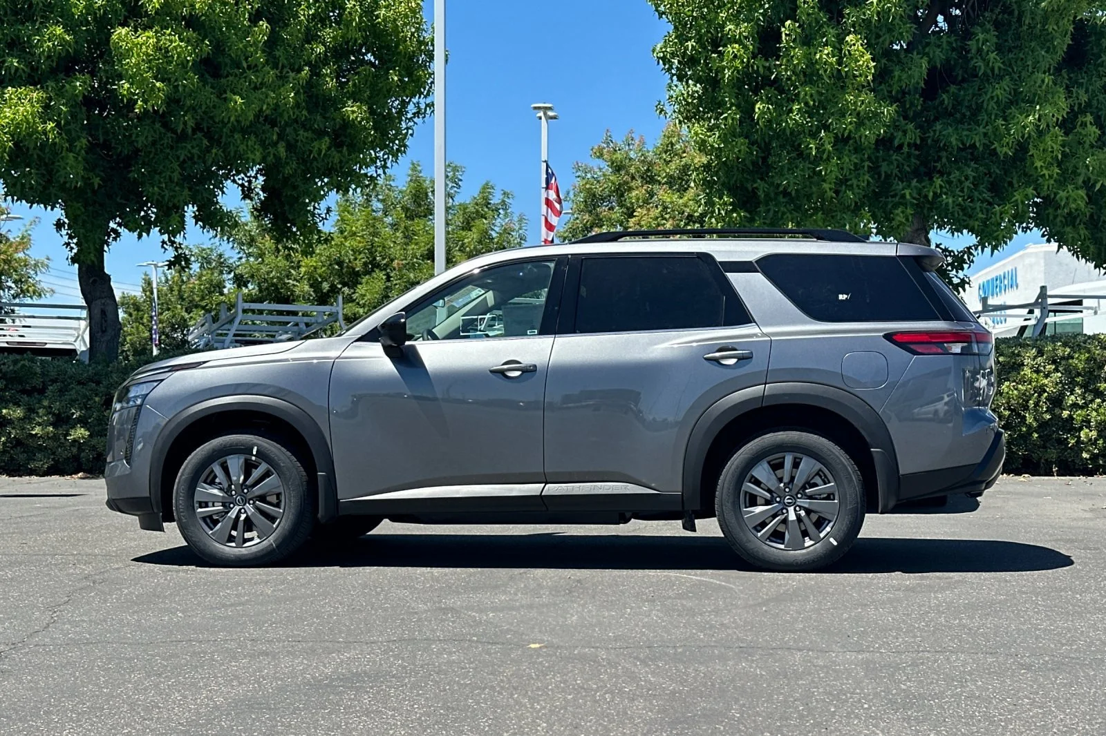 New 2026 Gun Metallic Nissan SV image 7
