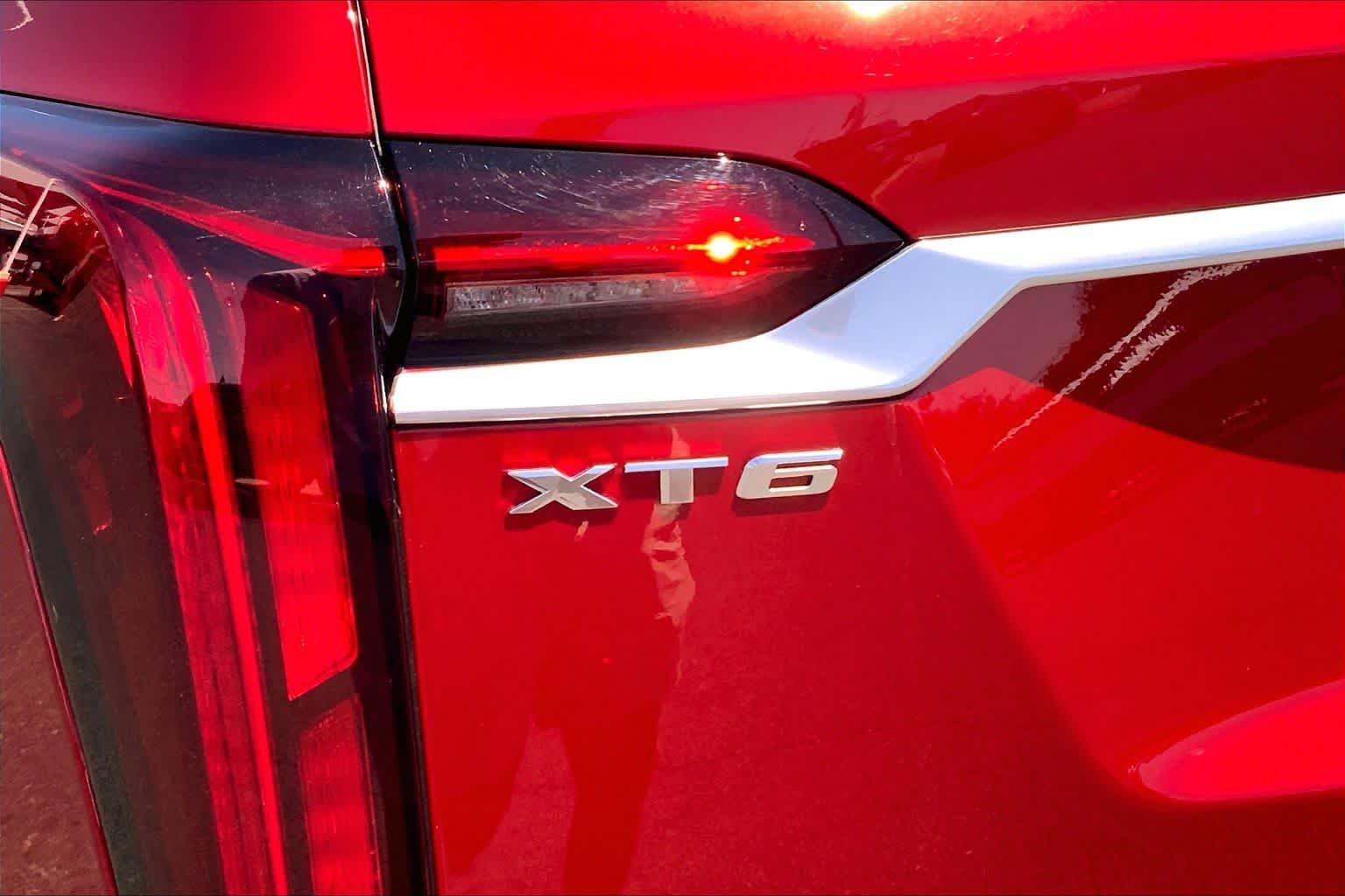 Used 2025 Radiant Red Tintcoat Cadillac FWD Luxury image 10