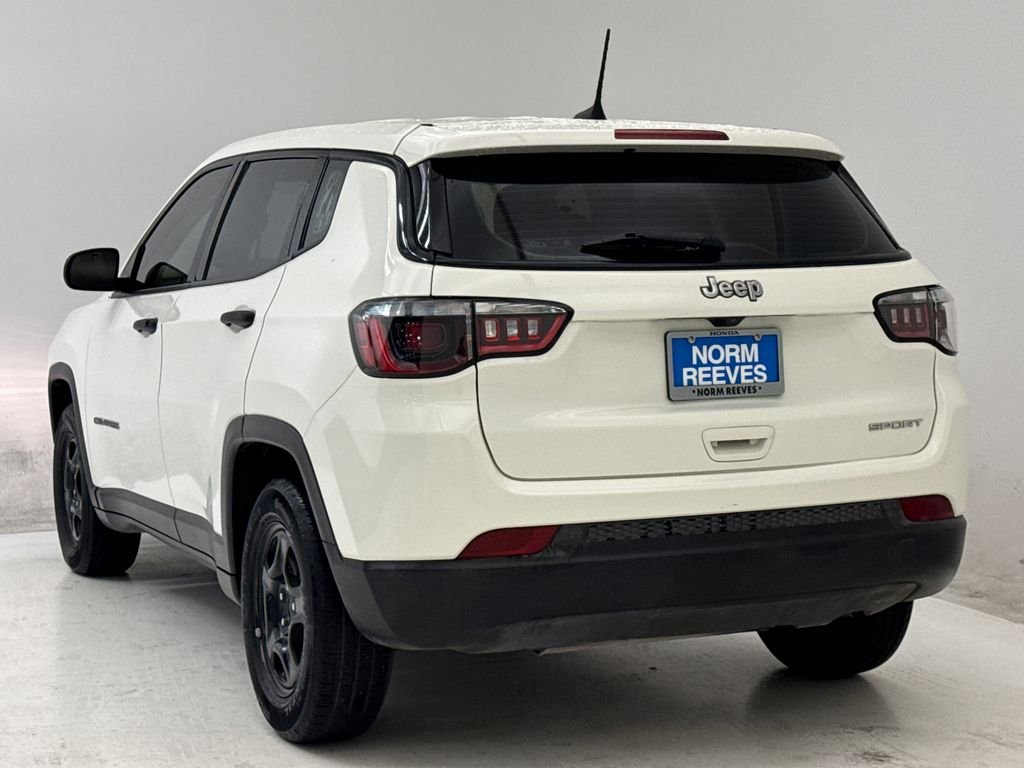 Used 2021 White Clearcoat Jeep Sport image 7