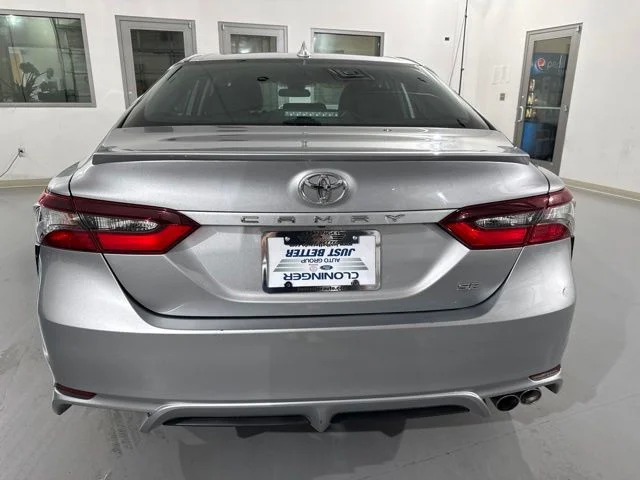 Used 2021 Silver Toyota SE image 8