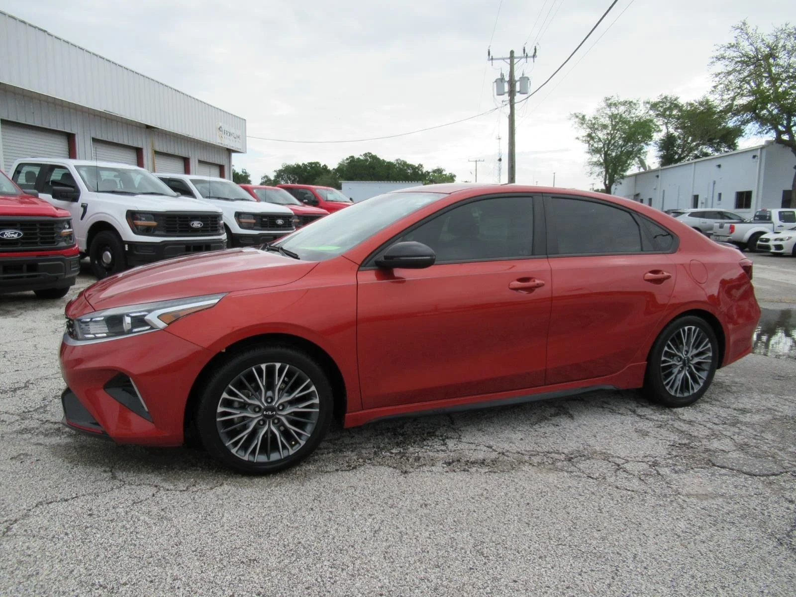 Used 2022 Orange Kia GT-Line image 4