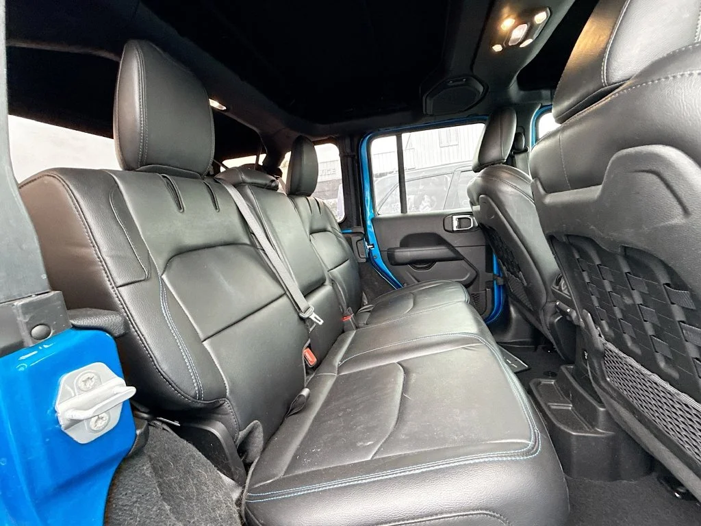 Used 2022 Blue Jeep Unlimited Rubicon 4xe image 27