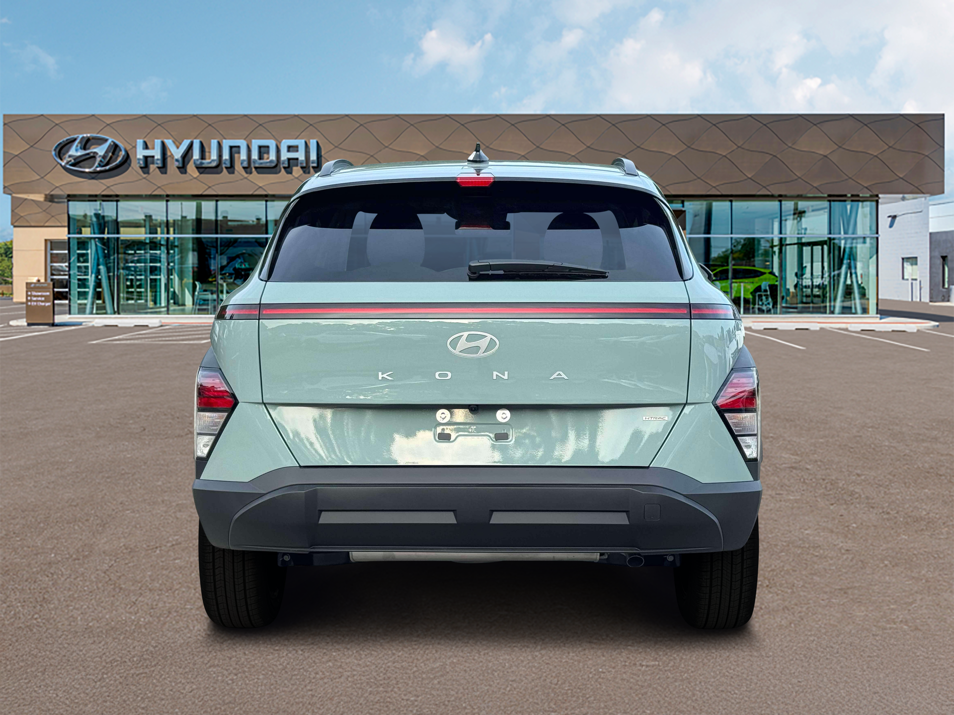 New 2027 Green Hyundai SEL Sport AWD image 6