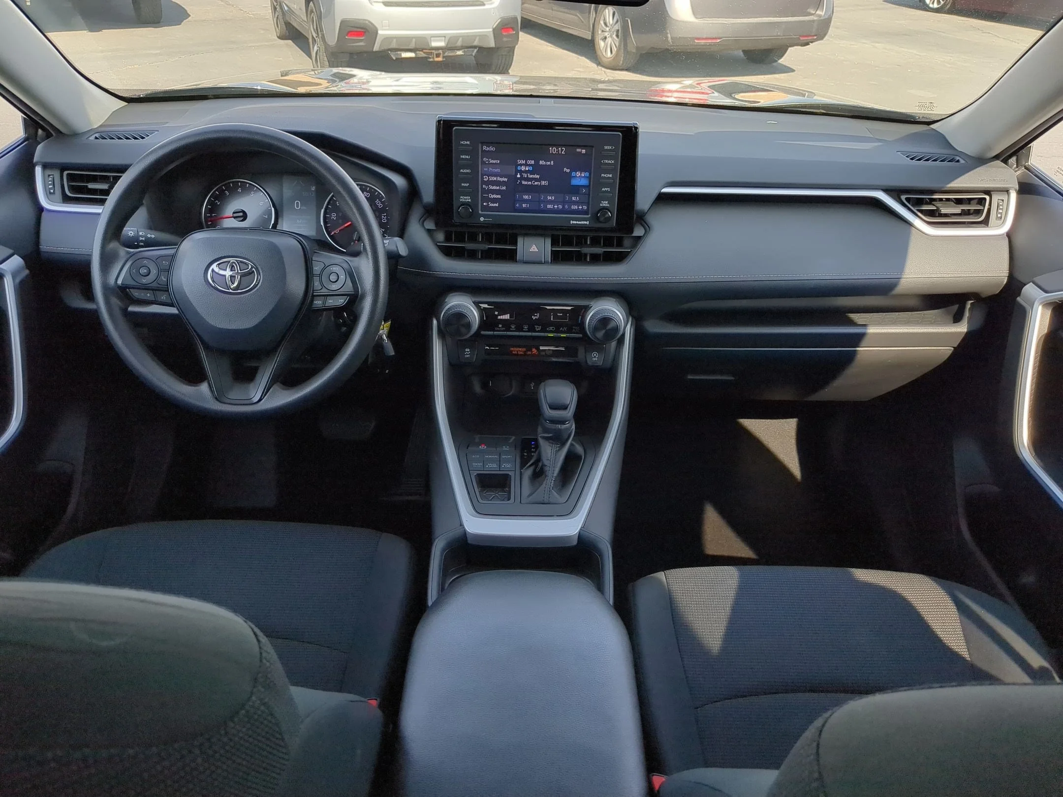 Used 2021 Midnight Black Metallic Toyota LE image 24