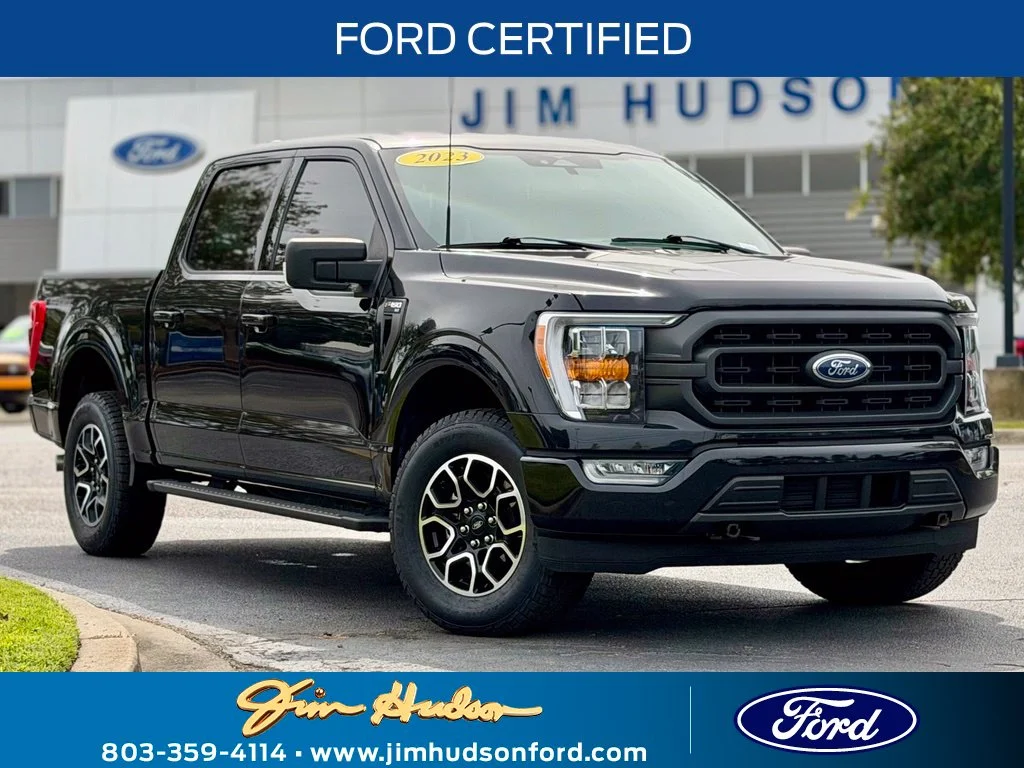 Used 2023 Black Ford XLT image 1