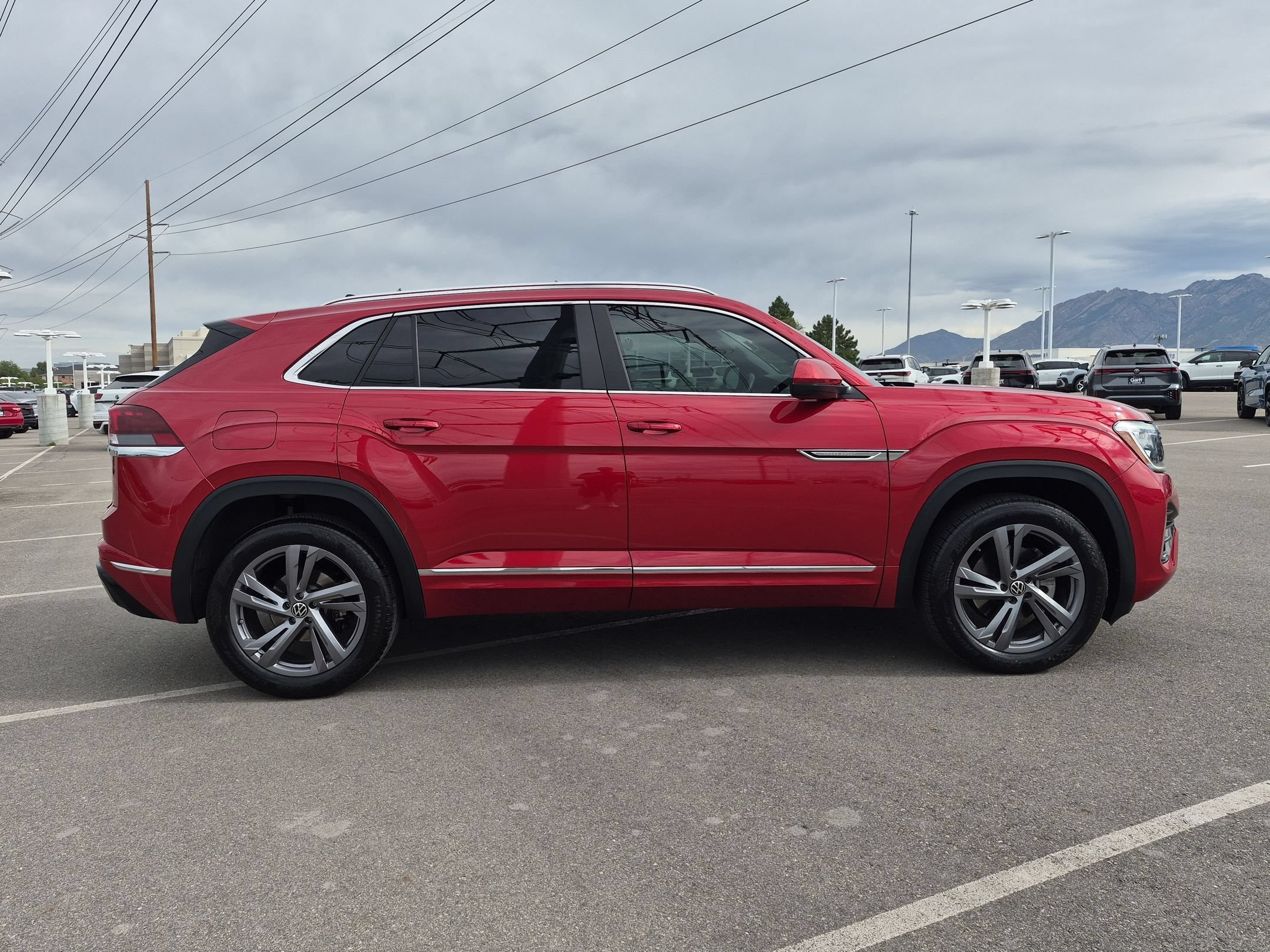 Used 2024 Red Volkswagen 2.0T SEL R-Line image 2