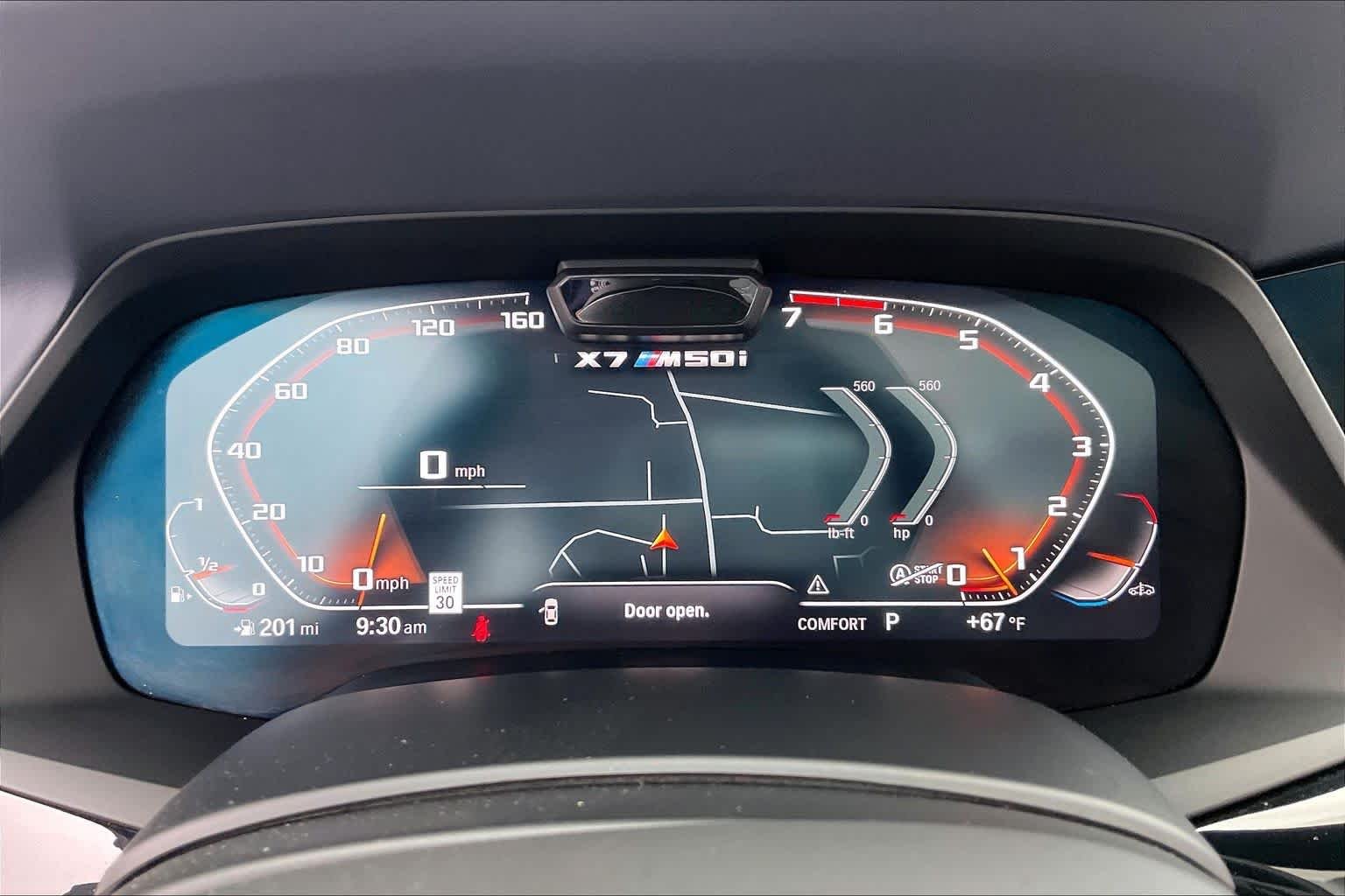 Used 2021 Tanzanite Blue II Metallic BMW M50i image 25