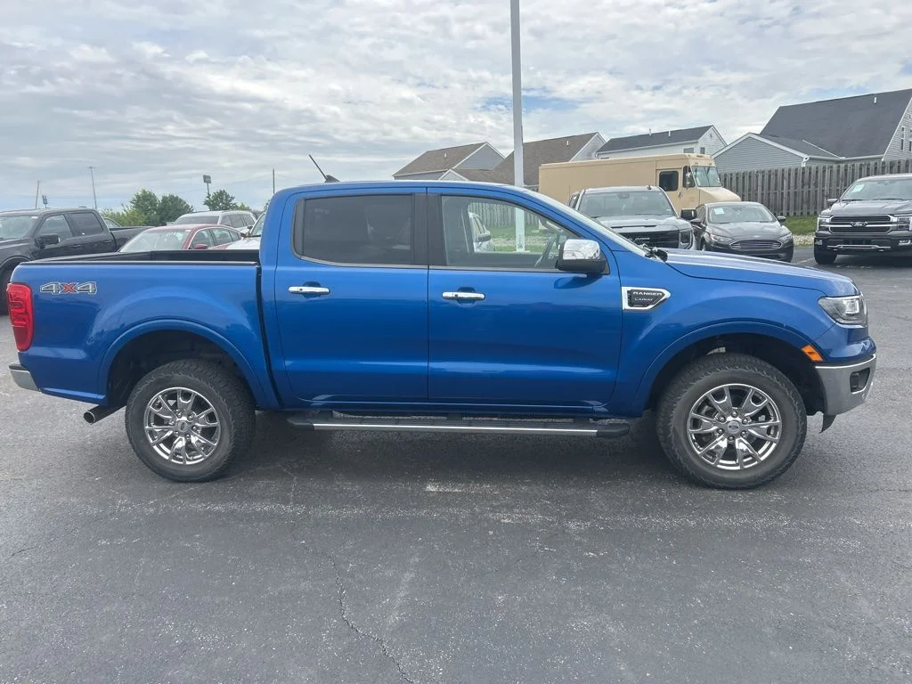 Used 2019 Lightning Blue Ford Lariat image 4