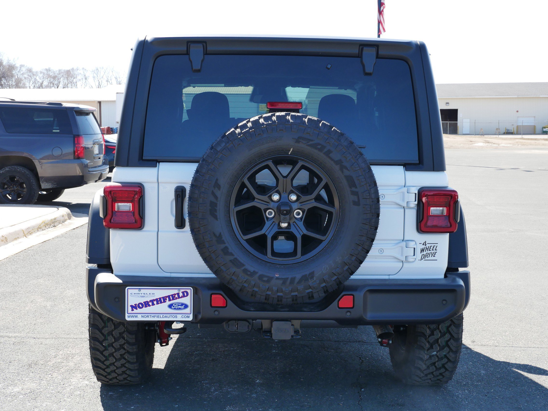 New 2026 Bright White Clear-Coat Exterior Paint Jeep Willys image 7