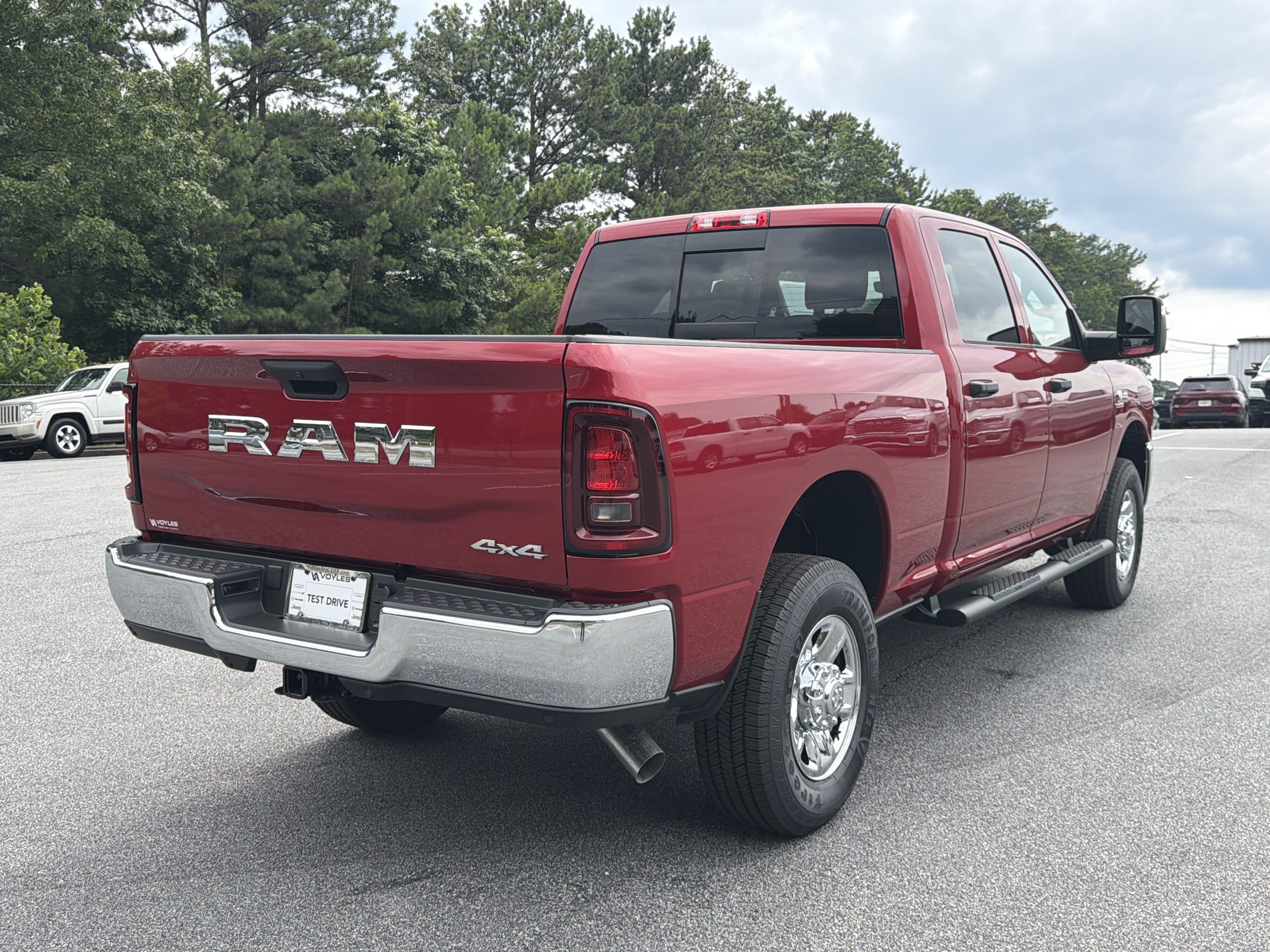 New 2026 Molten Red Pearlcoat RAM Tradesman image 8