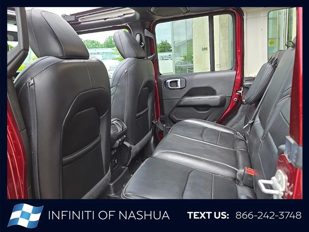 Used 2021 Red Jeep Unlimited Sahara 4xe image 19
