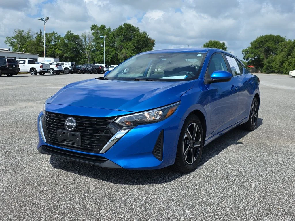 Used 2024 Blue Nissan SV image 1