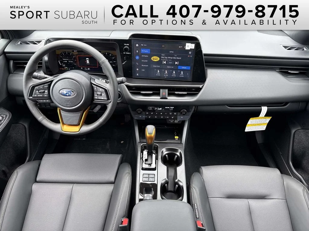 New 2026 CRYSTAL BLACK SILICA Subaru Wilderness image 18