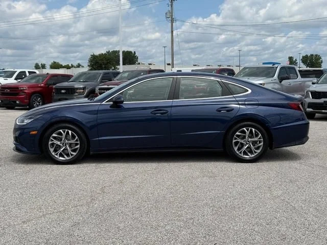 Used 2021 Hyundai Sonata SEL with VIN 5NPEL4JA4MH095781 for sale in Granite City, IL