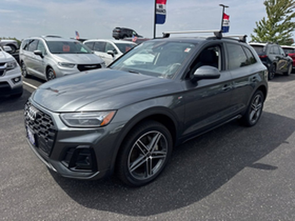 Used 2023 Daytona Gray Pearl Effect Audi e quattro S line Prem Pl 55 TFSI image 105