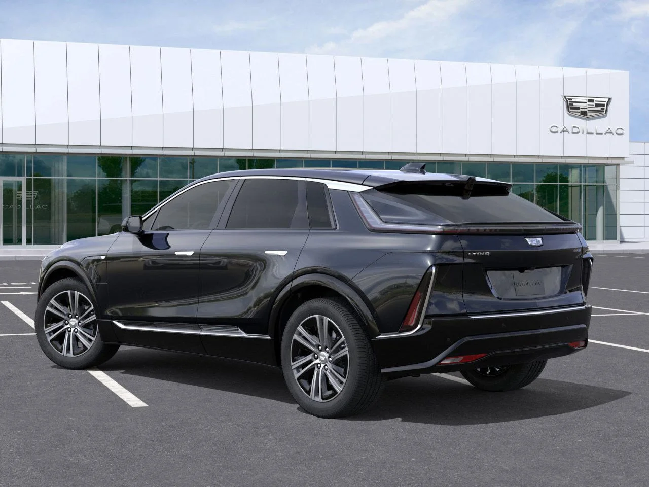 New 2025 Stellar Black Metallic Cadillac Luxury 1 image 3