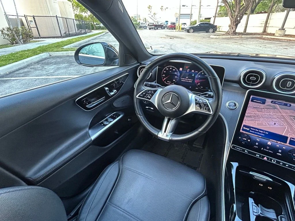 Certified Used 2025 Black Mercedes-Benz C 300 image 9