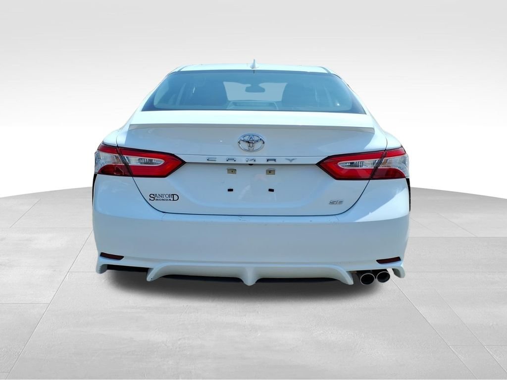 Used 2020 Super White Toyota SE image 23