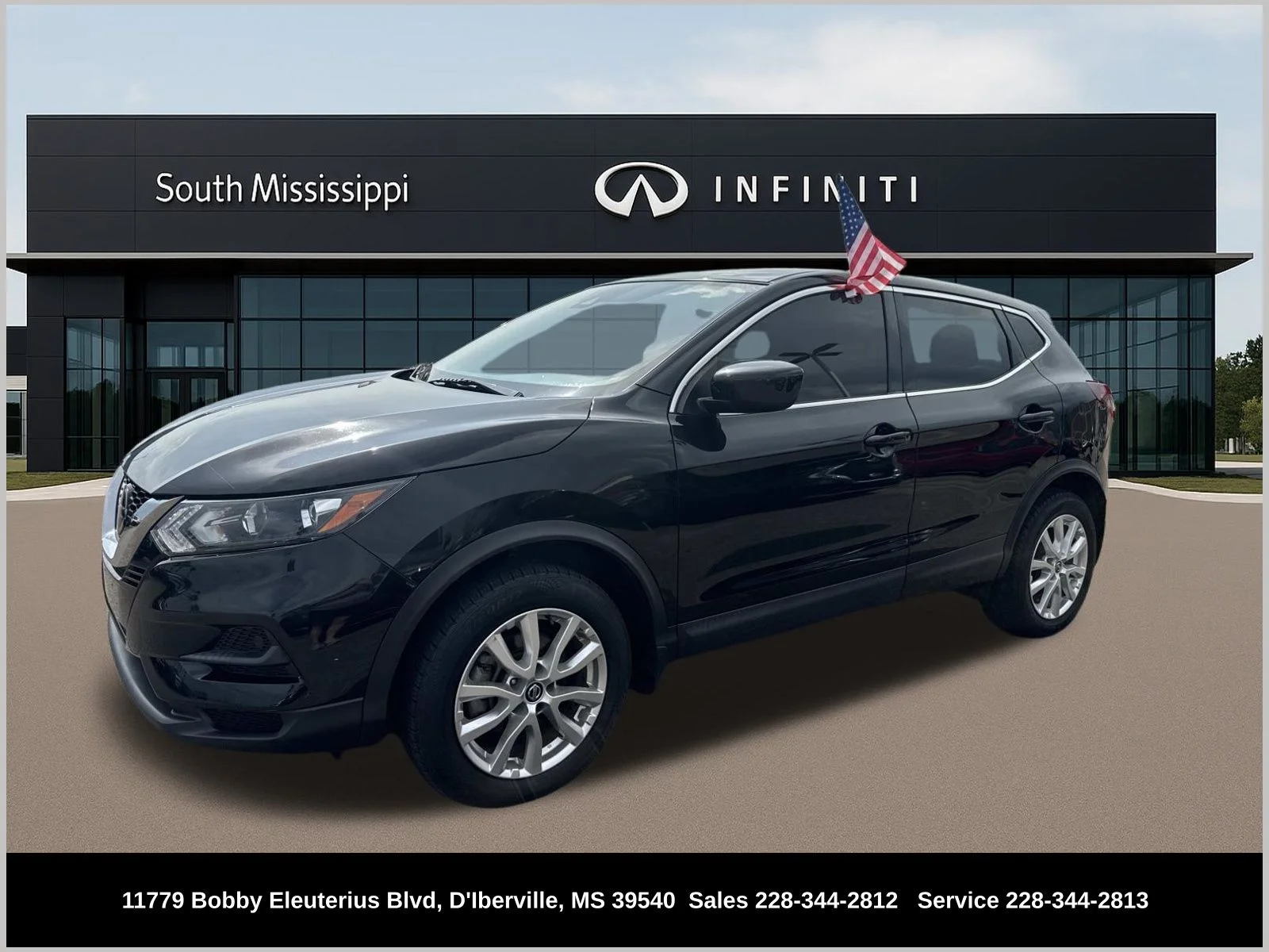 Used 2021 Black Nissan S image 1