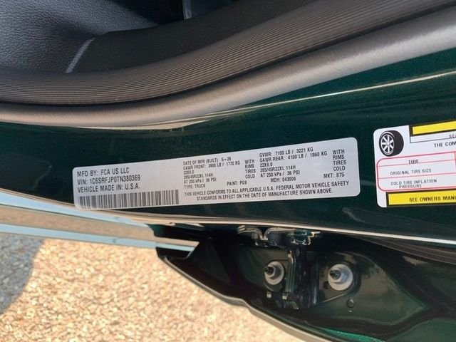 New 2026 Serrano-Green Metallic Exterior Paint RAM Laramie image 19