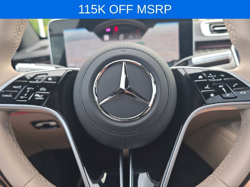 New 2025 MANUFAKTUR Moonlight White Metallic Mercedes-Benz Maybach S 680 image 81