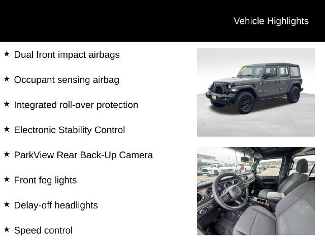 Used 2020 Gray Jeep Sport 4x4 image 14