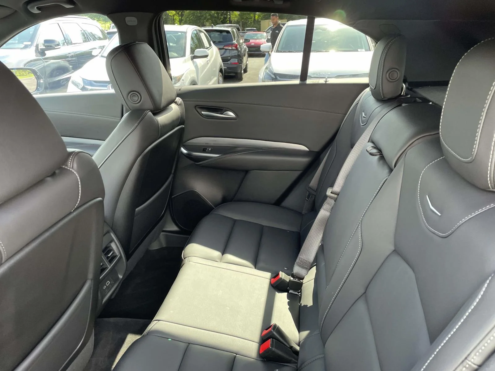 Used 2025 Stellar Black Metallic Cadillac Premium Luxury image 15