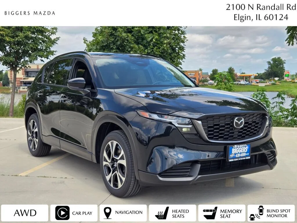 New 2026 Jet Black Mica Mazda 2.5 S Preferred AWD image 1