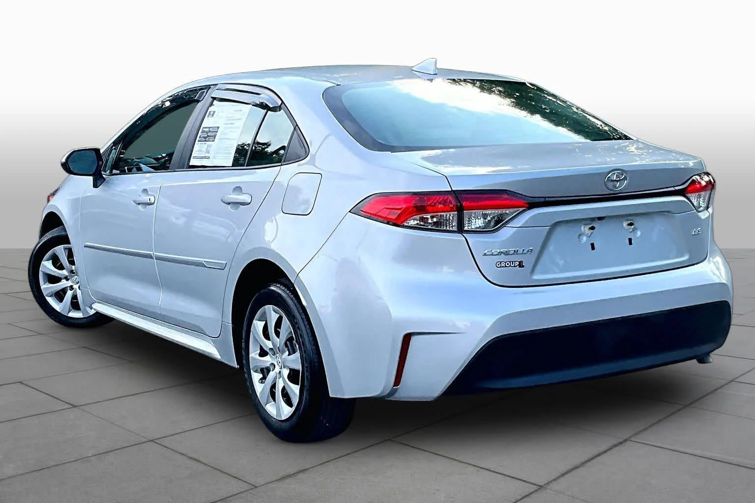 Certified Used 2023 Classic Silver Metallic Toyota LE image 12