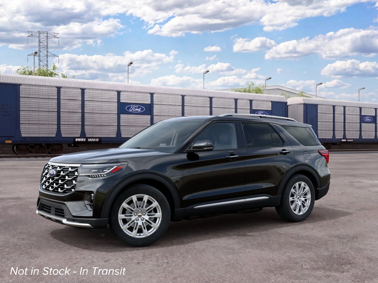New 2027 Agate Black Metallic Ford Platinum™ image 1