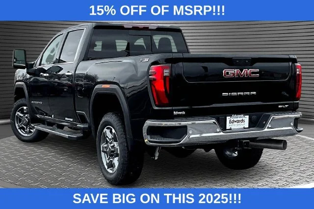 New 2025 Onyx Black GMC SLT image 3