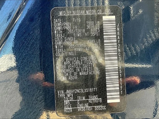 Used 2020 Blue Nissan SV image 21