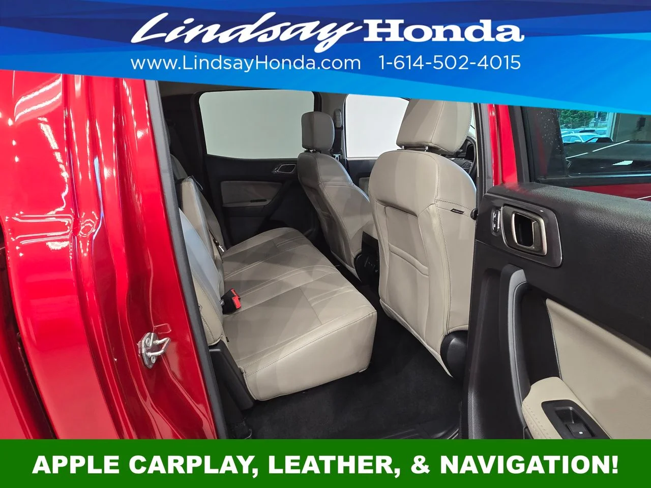 Used 2021 Rapid Red Metallic Tinted Clearcoat Ford Lariat image 10