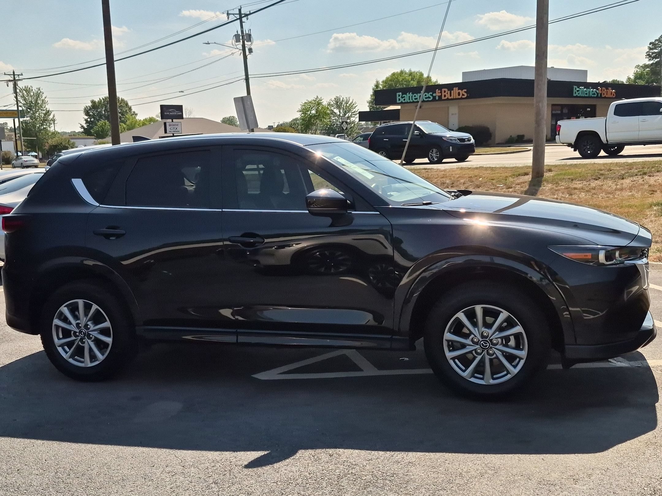 Used 2025 Jet Black Mica Mazda 2.5 S Preferred Package image 6