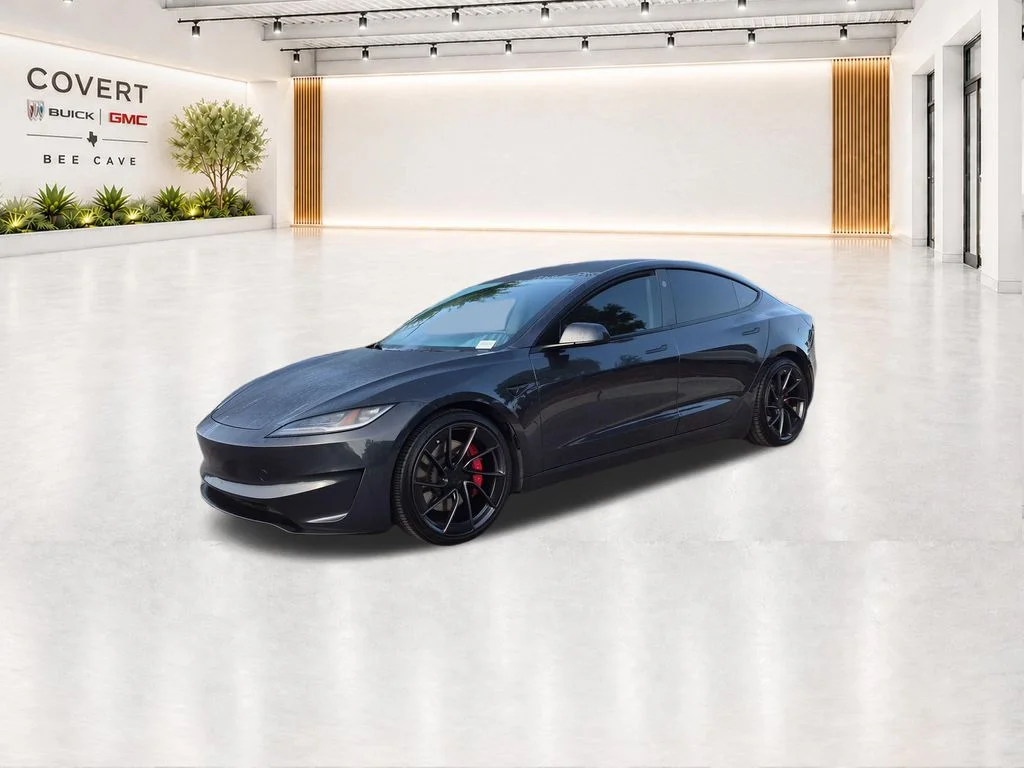 Used 2025 Gray Tesla Performance image 4