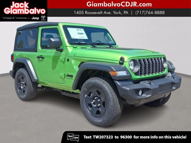 New 2026 Green Jeep Sport image 1