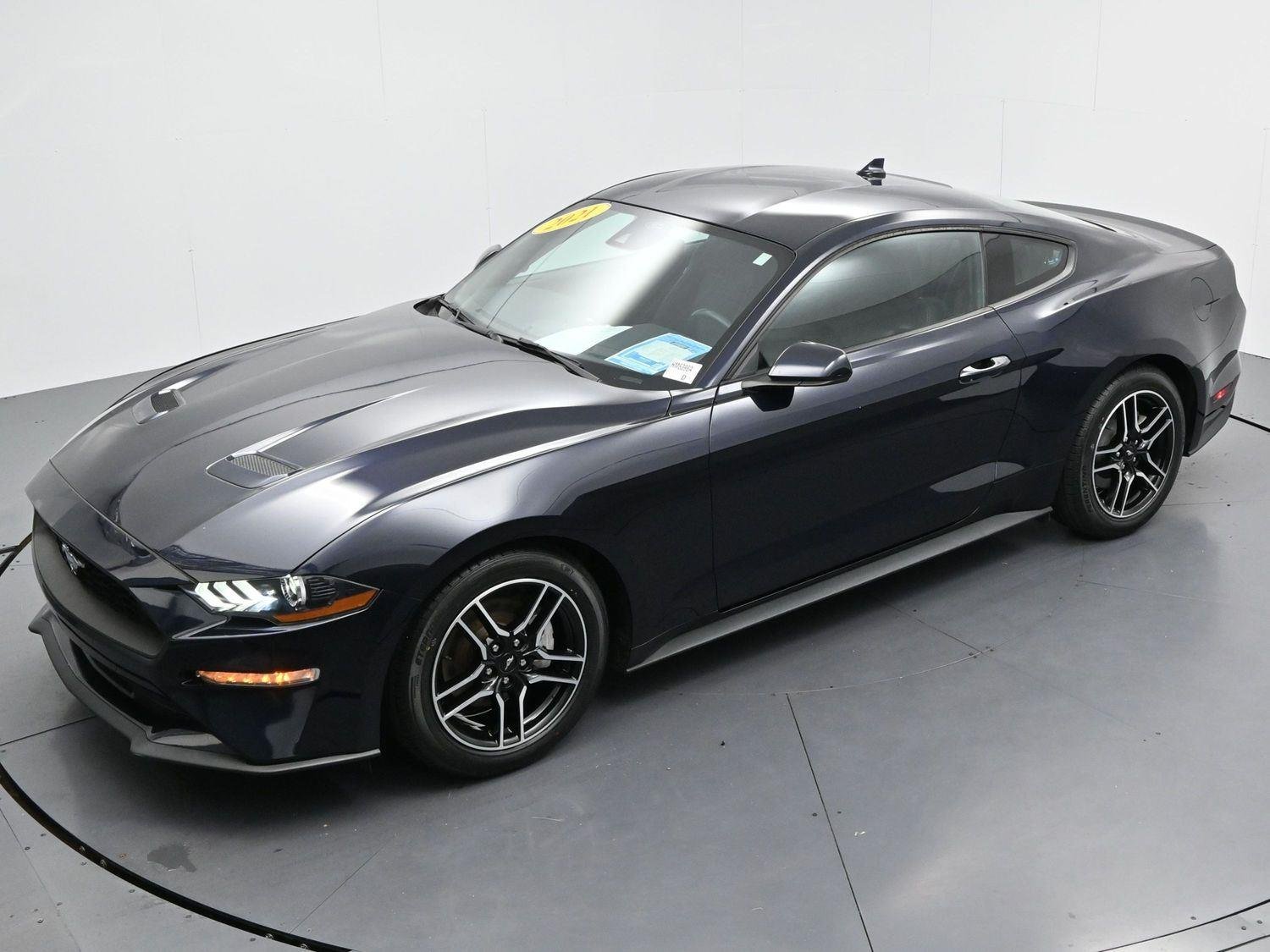 Used 2021 Antimatter Blue Ford EcoBoost image 34
