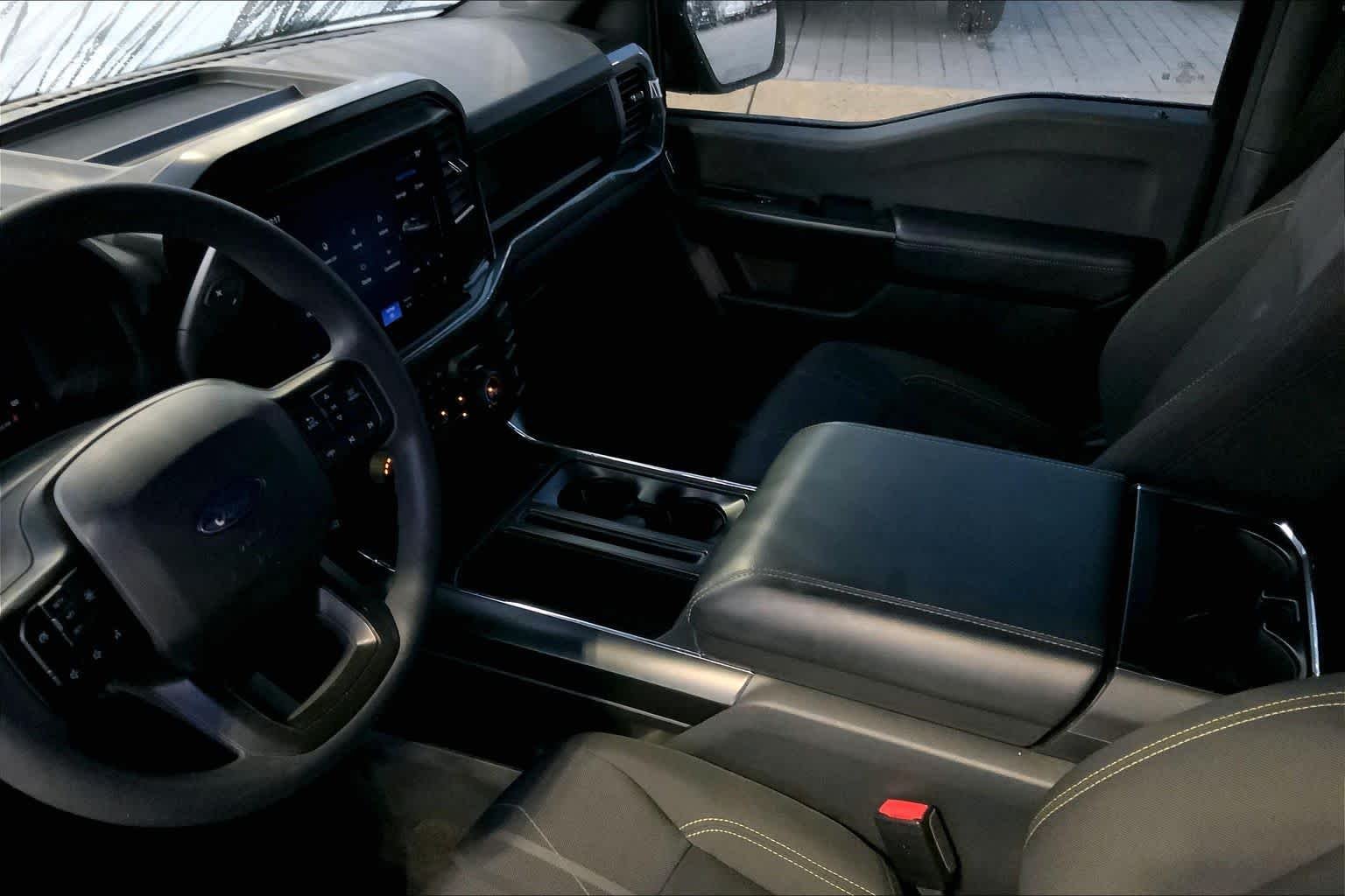 Used 2025 Agate Black Metallic Ford STX image 15