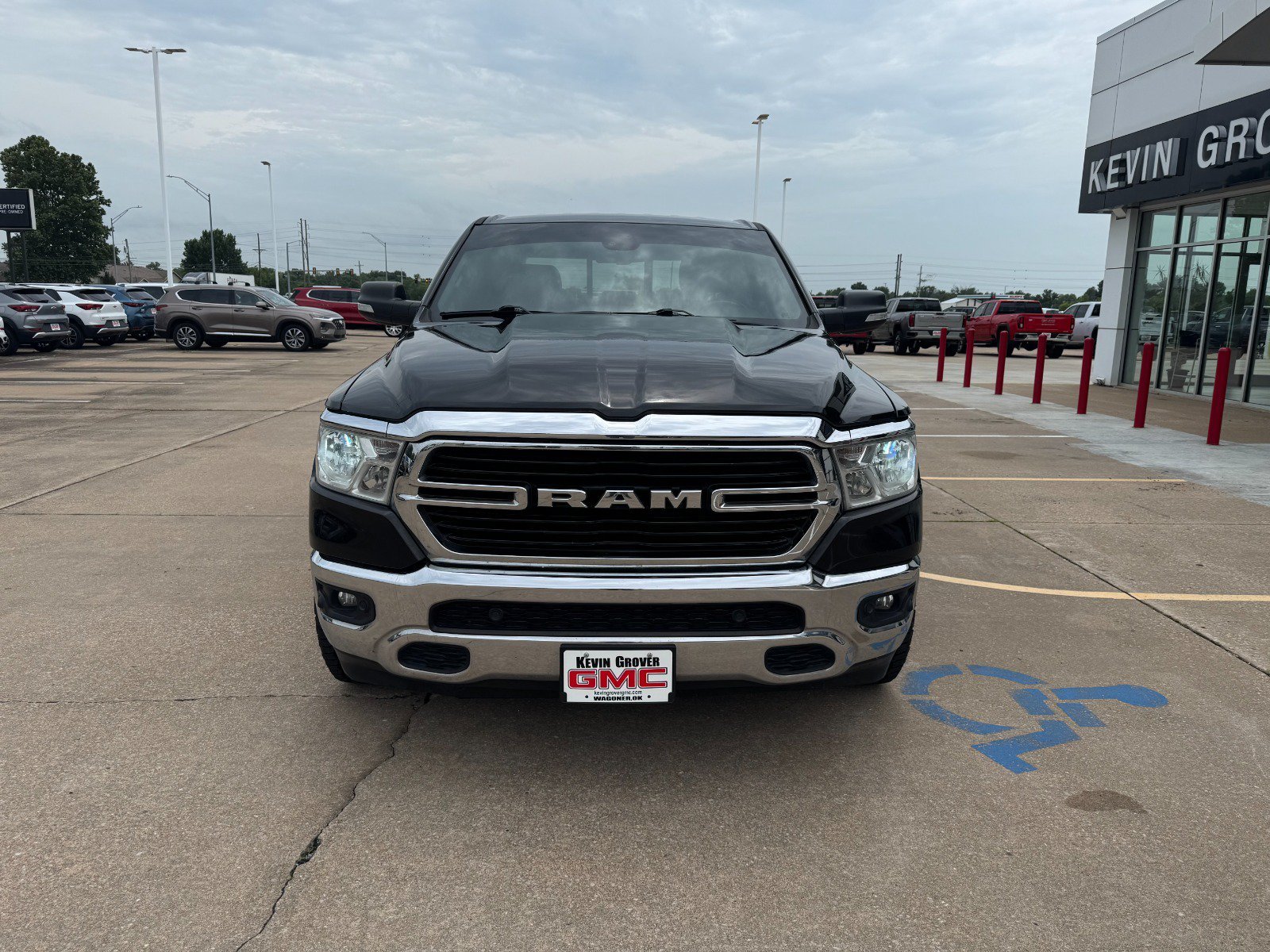 Used 2019 RAM Ram 1500 Pickup Big Horn/Lone Star with VIN 1C6SRFFT7KN668426 for sale in Wagoner, OK