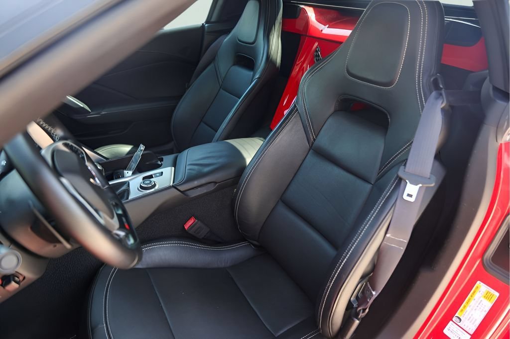 Used 2016 TORCH RED Chevrolet Z06 1LZ image 10